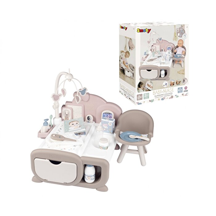 Smoby Baby Nurse 3'ü 1 Arada Bebek Oyun Seti
