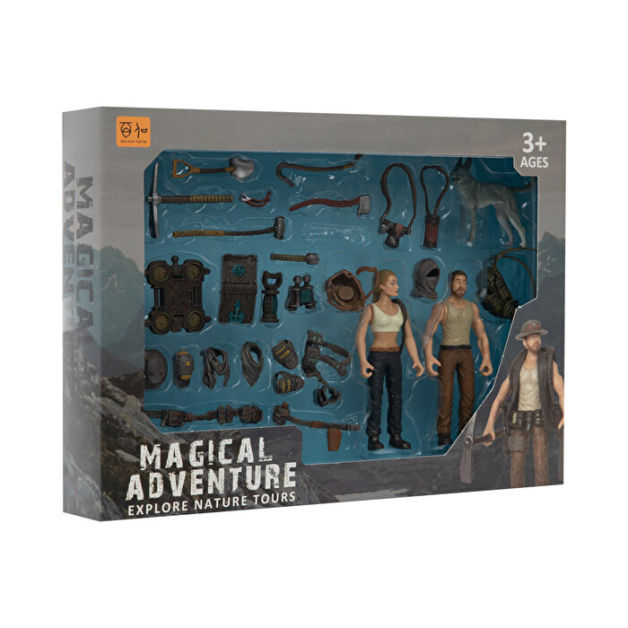 2'li Figürlü Köpekli Savunma Seti