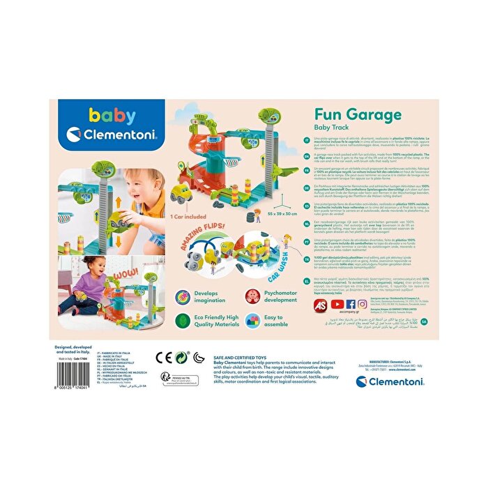 Baby Clementoni Eğlenceli Garaj