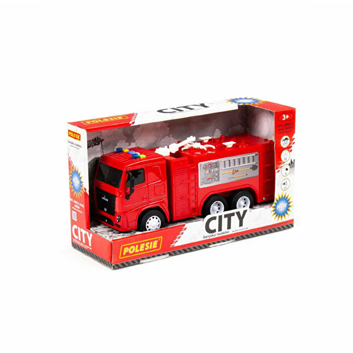 Polesie City Işıklı ve Sesli İtfaiye Aracı