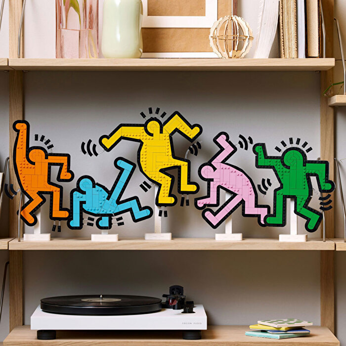 LEGO Art Keith Haring Dans Eden Figürler 31216