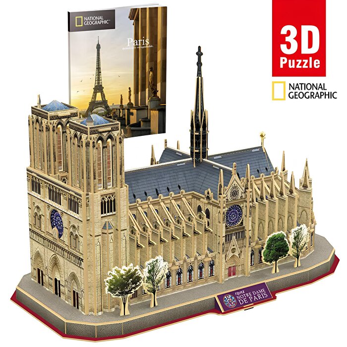 Nessiworld National Geographic 3D Puzzle Notre Dame De Paris