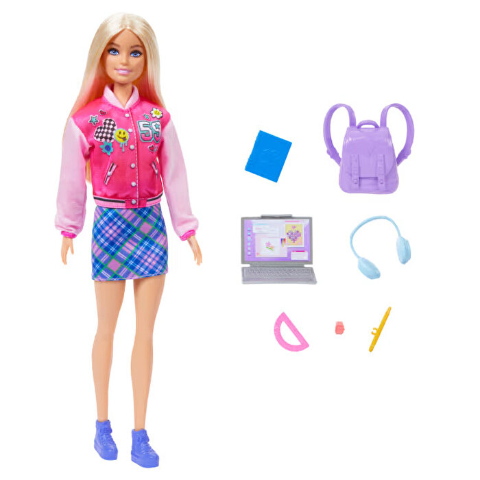 Barbie Öğrenci Bebek ve Aksesuarları HRG84