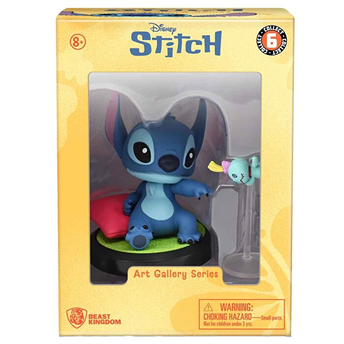 Disney Stitch Art Gallery Serisi Tekli Figür Paketi Stitch And His Lil Friend