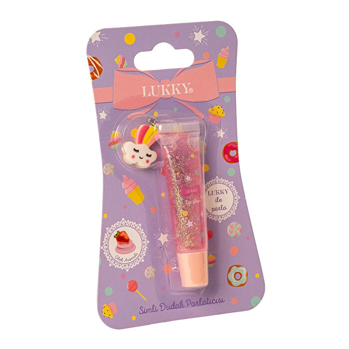 Lukky Simli Çilek Aromalı Dudak Parlatıcısı