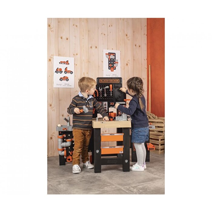 Smoby Black & Decker Mega Tamir Tezgahı
