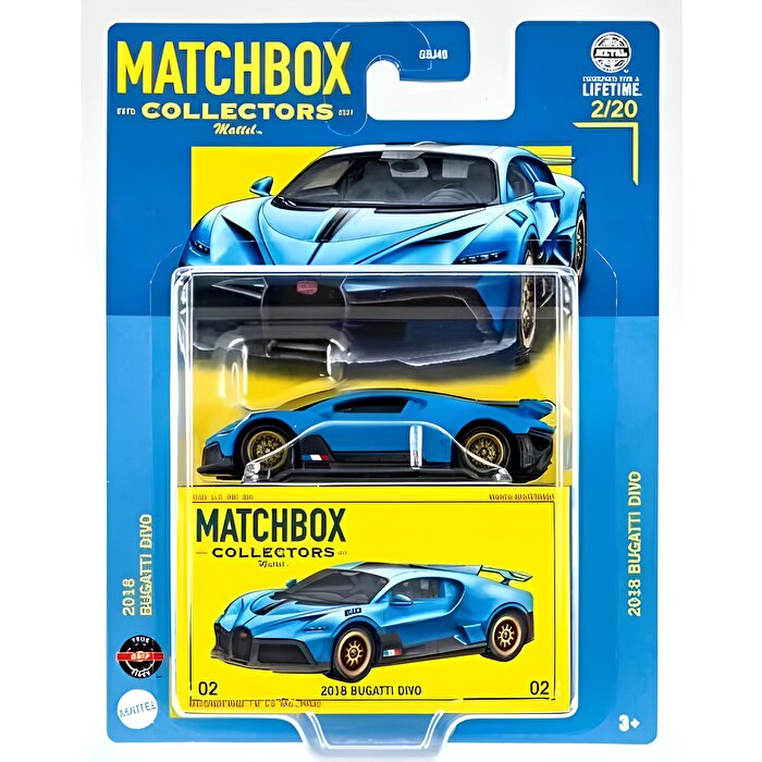 Matchbox Premium Arabalar 2018 Bugatti Divo HVW14