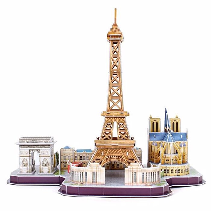 Cubic Fun City Line Paris 3D Puzzle 114 Parça
