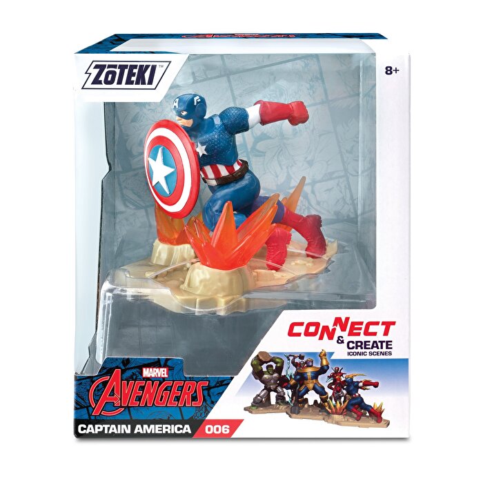 Zoteki Tekli Figür Captain America