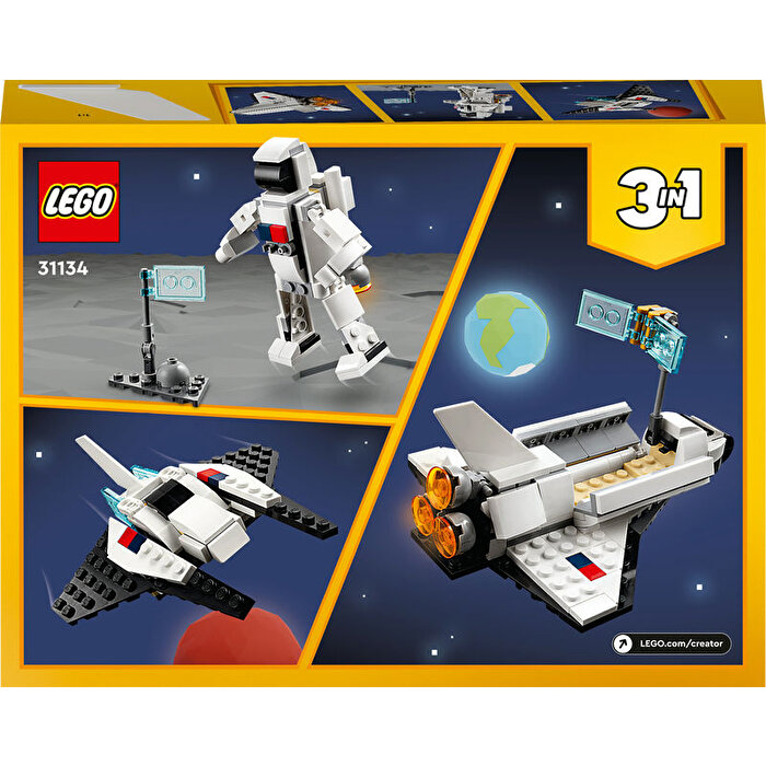 LEGO Creatör 3’ü 1 arada Uzay Mekiği 31134