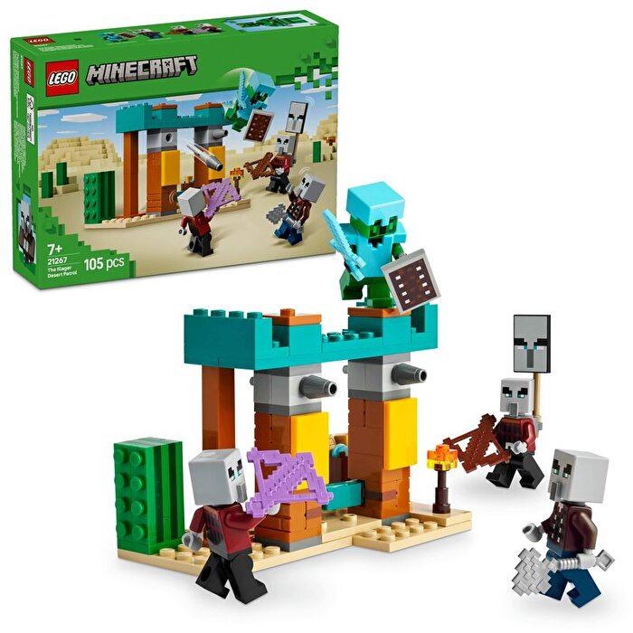 LEGO Minecraft Serseri Köylü Çöl Devriyesi 21267