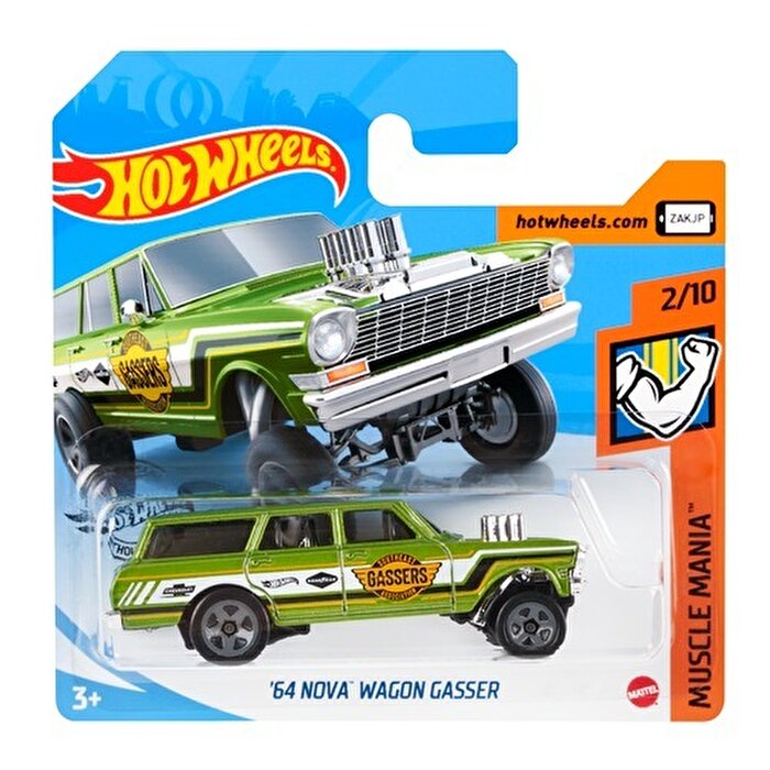 Hot Wheels Tekli Araba '64 Nova Wagon Gasser GHF17