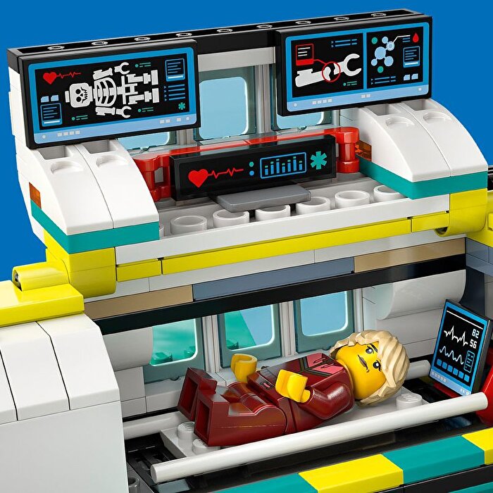 LEGO City Acil Hava Ambulans Uçağı 60465