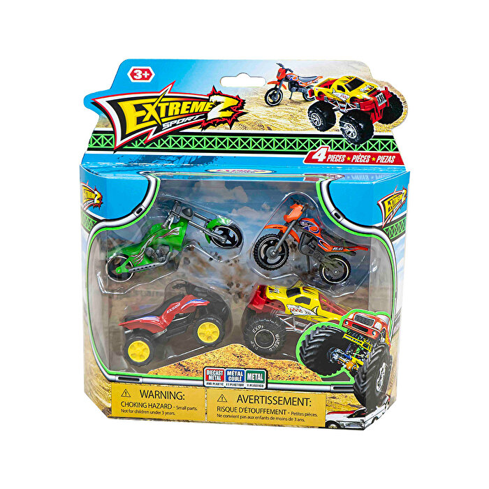 Express Wheels Sport 4'lü Set Turuncu ve Yeşil