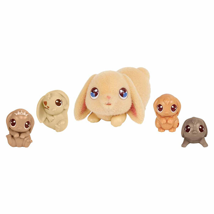 LLP Anne ve Yavruları Mini Tavşan Oyun Seti 26511