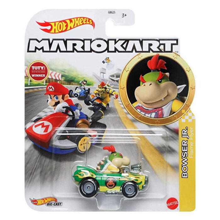 Hot Wheels Mari̇o Kart Karakter Araçlar Browser Jr. HDB27