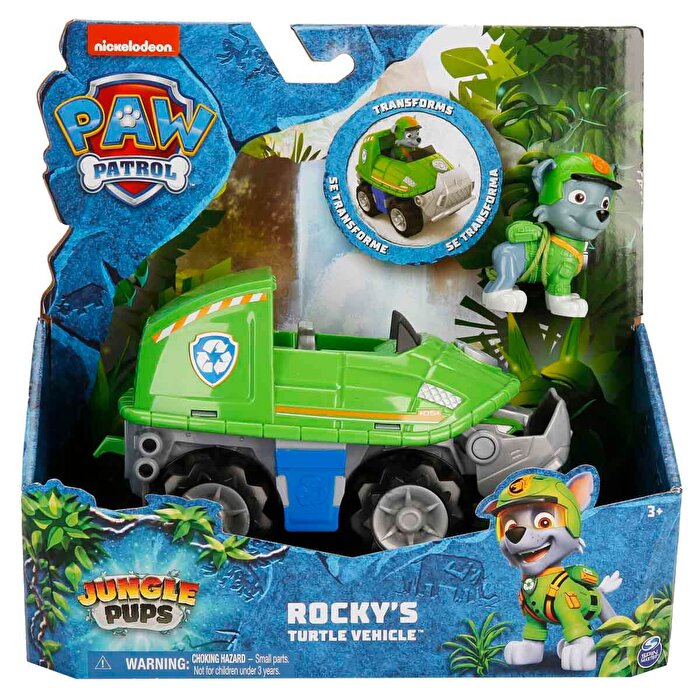 Paw Patrol Orman Temalı Araç Rocky's Turtle