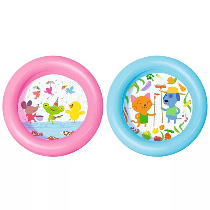 Yuvarlak Bebek Havuzu Mavi