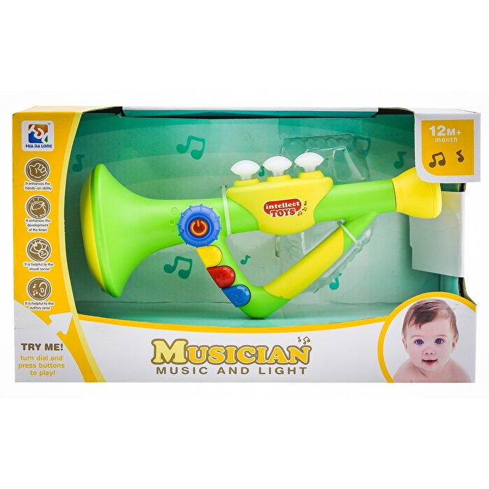 Işıklı ve Müzikli Trompet