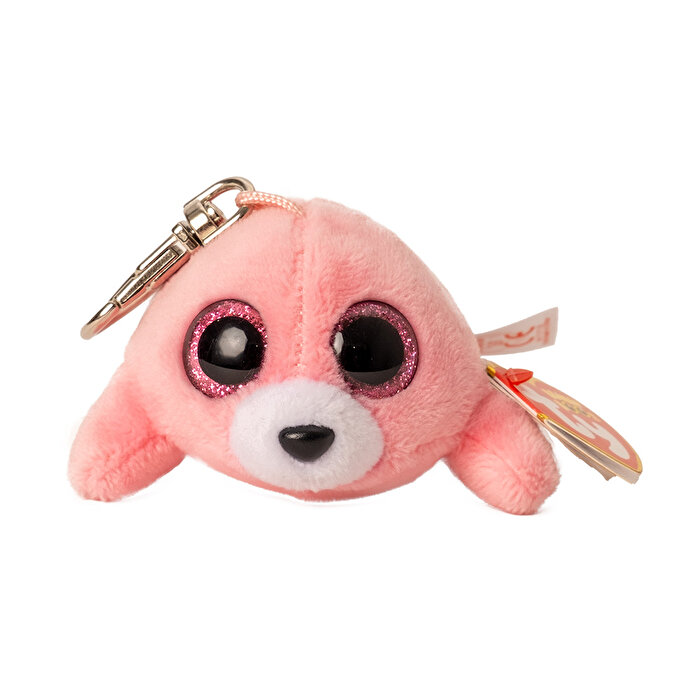 TY Beanie Boo´s Pierre Pembe Fok Peluş Anahtarlık