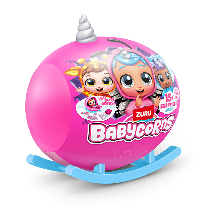 Rainbocorns Sevimli Sürpriz Bebek 92107 Gri Boynuz