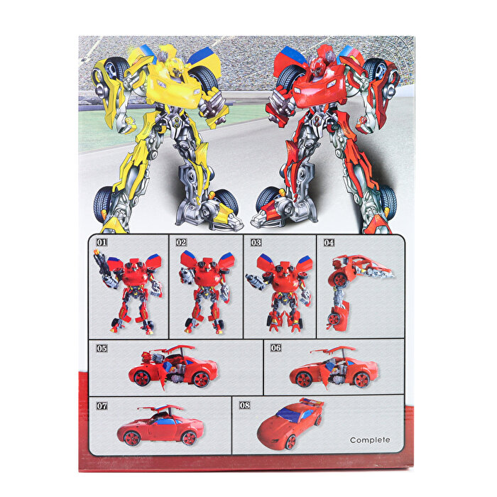 Dev Transformer Müzikli Set Kırmızı