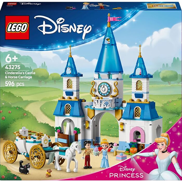 LEGO Disney Princess Sindirella’nın Şatosu ve At Arabası 43275
