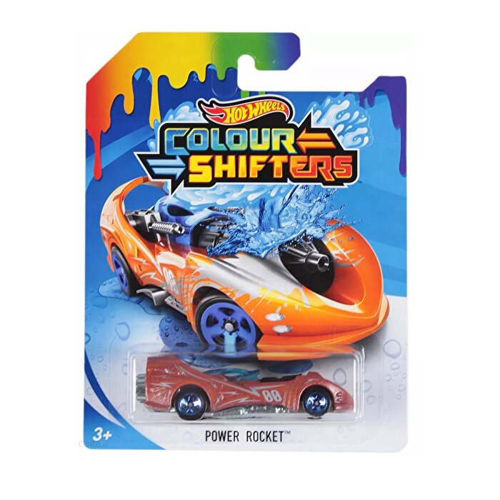 Hot Wheels Renk Değiştiren Arabalar Power Rocket GBF24