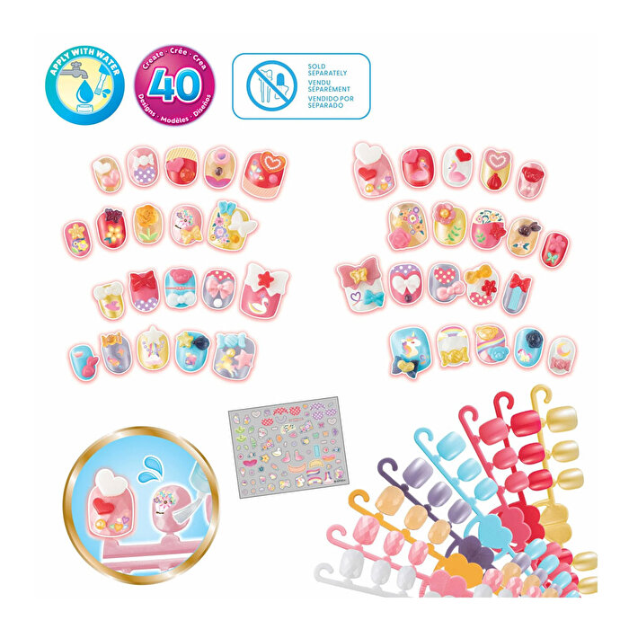 Aquabeads Kalpler ve Kurdeleler Yedek Tırnak Paketi