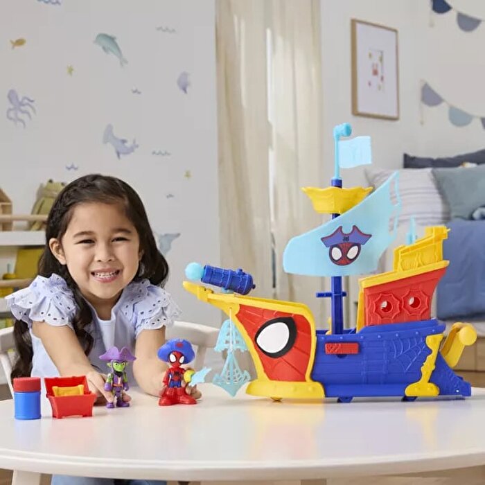 Marvel Spidey ve Arkadaşlarının Korsan Gemisi Oyun Seti
