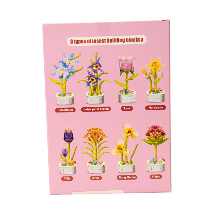 Mega Kri̇stal Çi̇çekler Yapı Blokları Menekşe