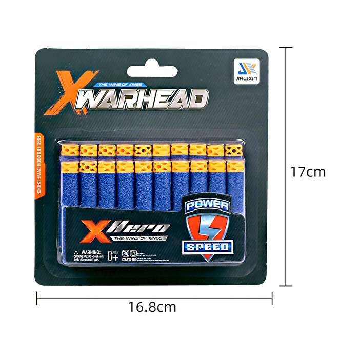 X Warhead 20'li Soft Mermi