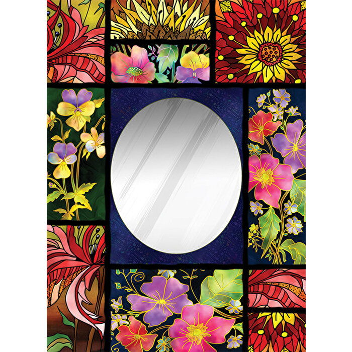 Art Puzzle 850 Parça Patchwork Ayna