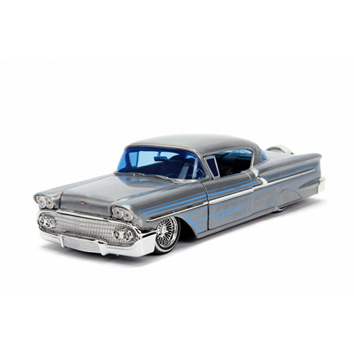 ミニカー JADA TOYS 1/24 1958 Chevy Impala Hardtop Jada-Toys-98919-1-isto-24-1958