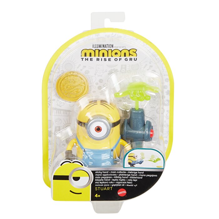 Minions 10 cm Hareketli Film Figürleri - Stuart Yapışkan El GMD94