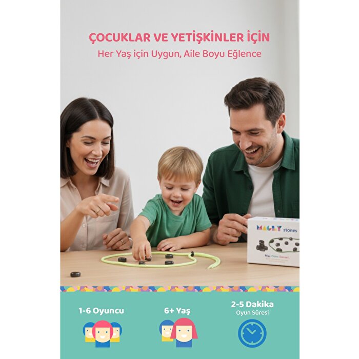 Magly Stones Manyetik Taş Oyunu