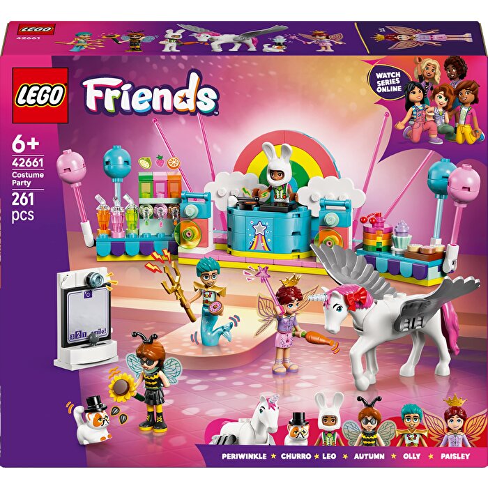 LEGO Friends Tek Boynuzlu At ve Peri ile Kostüm Partisi 42661