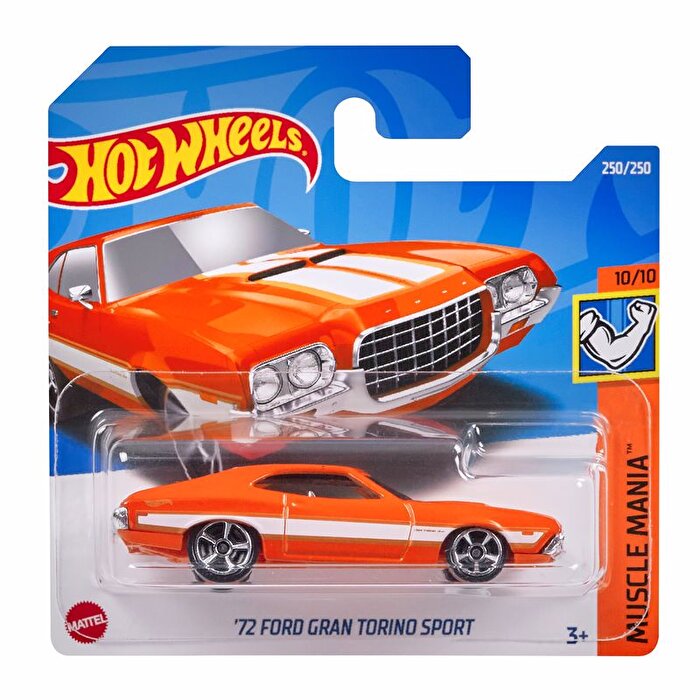 Hot Wheels Tekli Arabalar 72 Ford Gran Tprino Sport HCW29