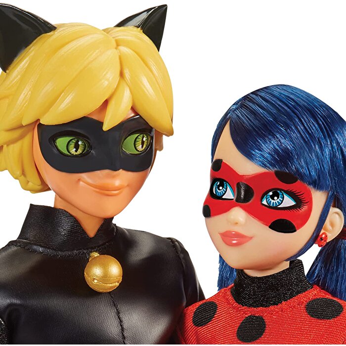 Miraculous Ladybug ve Cat Noir 2'li Paket 26 cm.