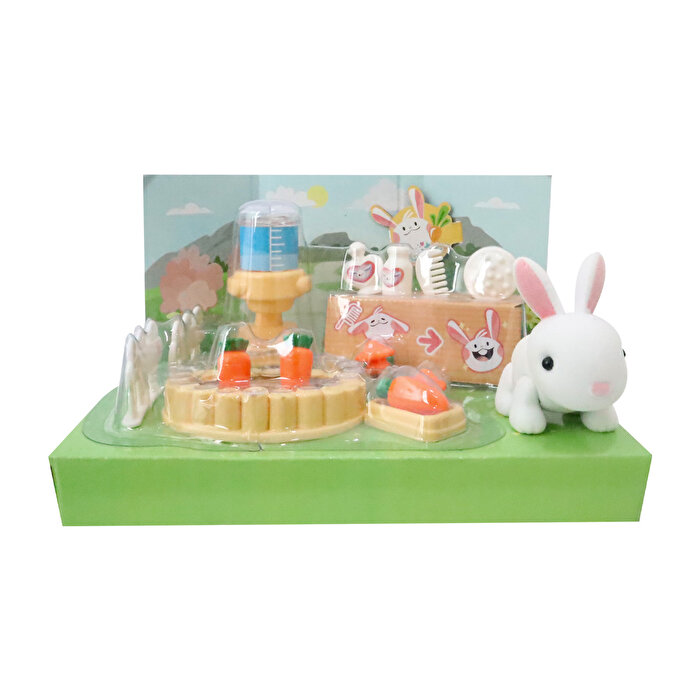 Pet Care Aksesuarlı Oyun Seti Tavşan