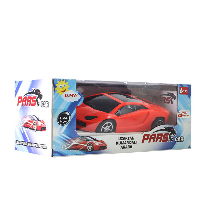 1:24 Pilli Uzaktan Kumandalı 2 Fonksiyonlu Turuncu Pars Lamborgini