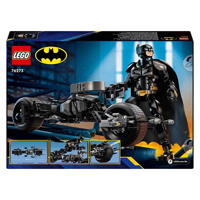 LEGO DC Batman: Batman Yapım Figürü ve Bat-Pod Motosiklet 76273