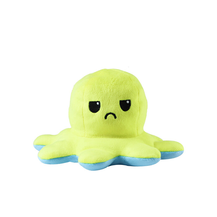 Mavi Sarı Mood Ahtapot