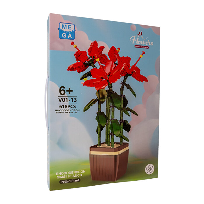 Mega Blok Çiçek Orman Gülü 618 Parça
