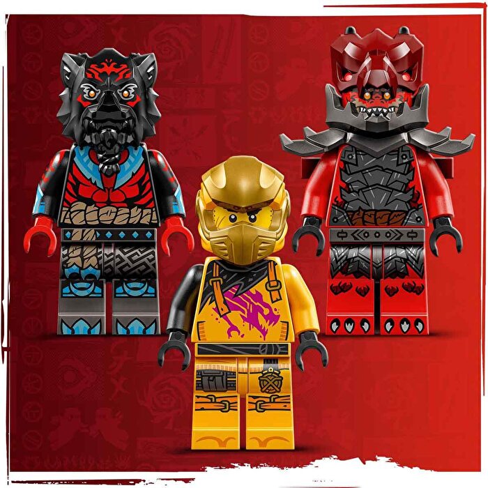 LEGO NINJAGO Ras ve Arin'in Süper Fırtına Jeti 71833