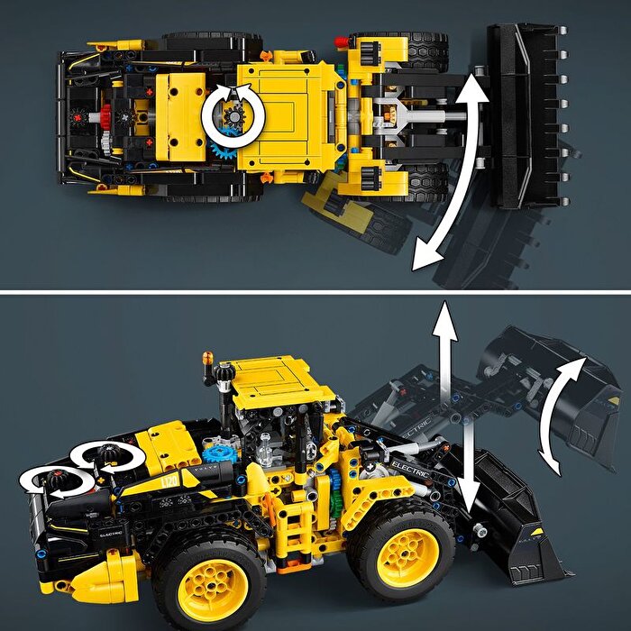 LEGO Technic Volvo L120 Electric Tekerlekli Yükleyici 42209