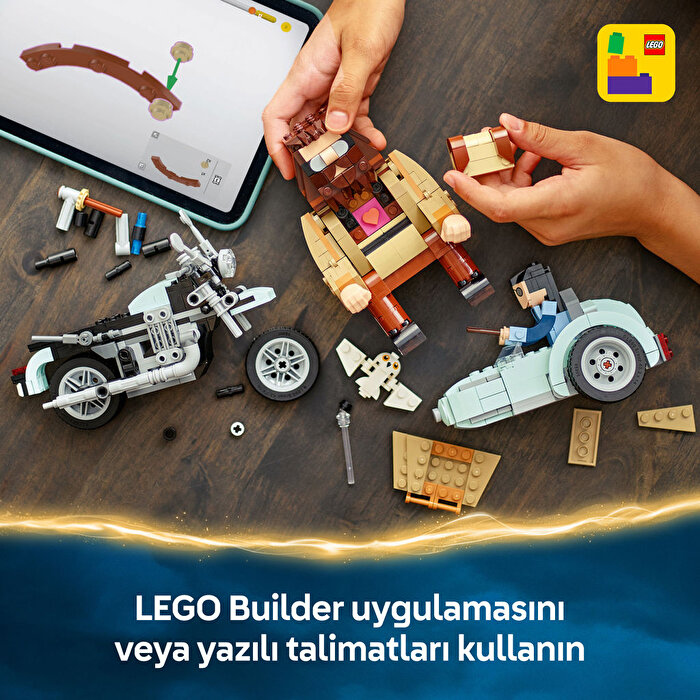 LEGO Harry Potter Hagrid ve Harry'nin Motosiklet Yolculuğu 76443