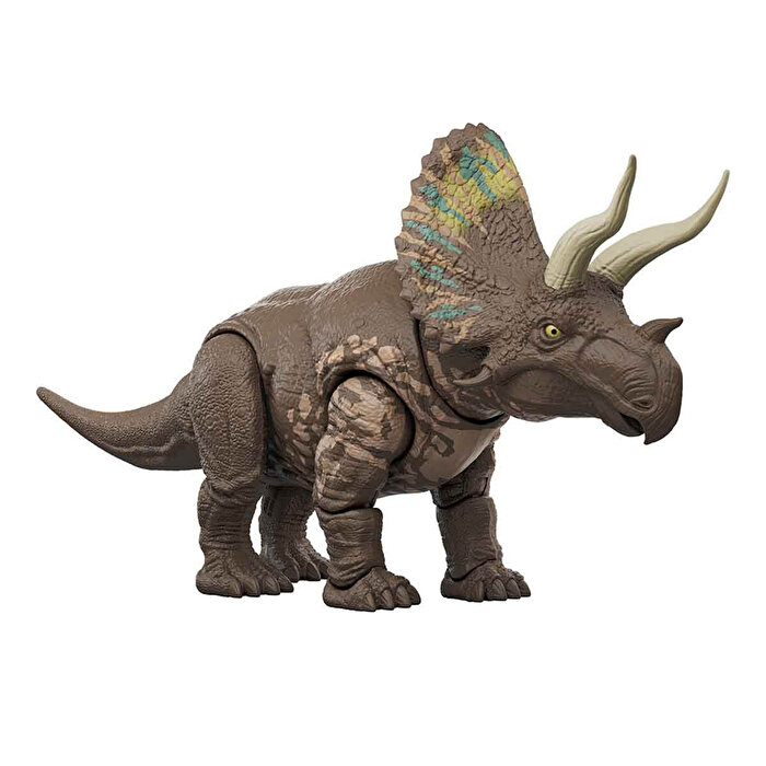 Jurassic World İz Sürücü Dinozor Figürü Eotriceratops JGB93