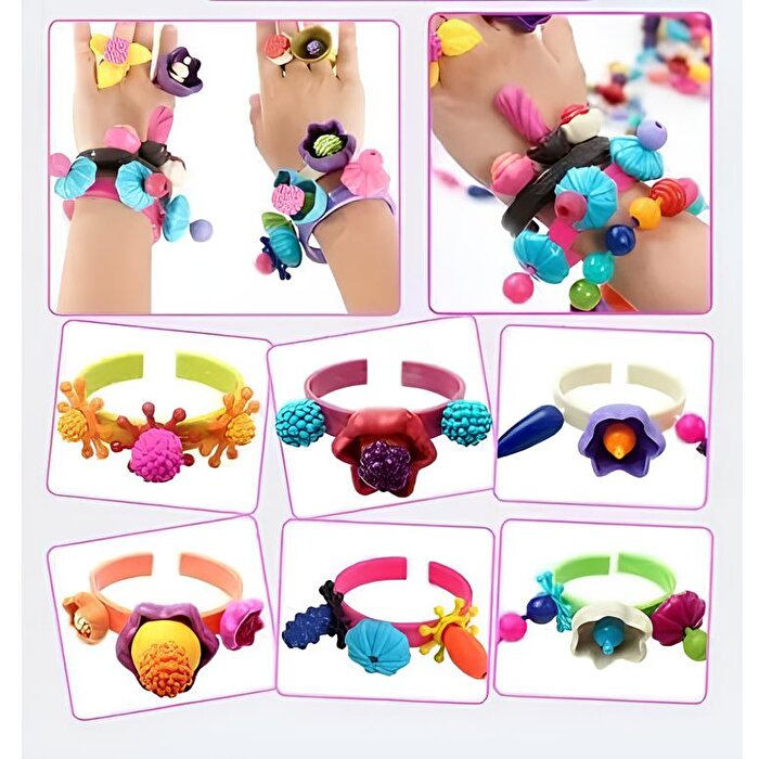 DIY Boncuk Takı Yapma Kiti 18 Parça