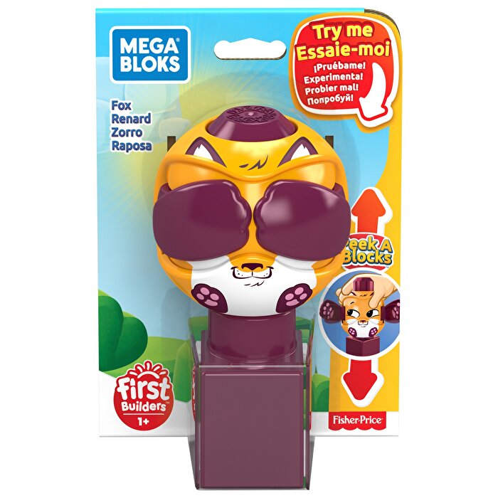 Mega Bloks Peek a Blocks Tilki GKX50